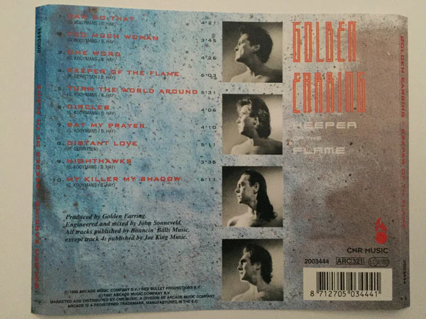 Golden Earring - Keeper Of The Flame (CD, Album) - Image 2