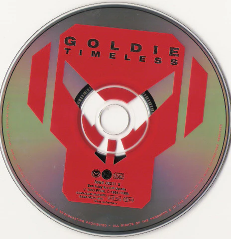Goldie - Timeless (CD, Album, RE, WMM) - Image 3
