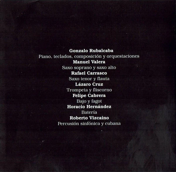 Gonzalo Rubalcaba - Gonzalo Rubalcaba (CD, Album, RE) - Image 5