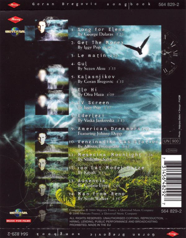 Goran Bregovic* - Songbook (CD, Comp) - Image 2