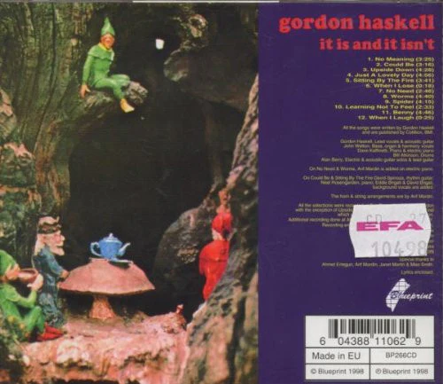 Gordon Haskell - It Is And It Isn't (CD, Album, RE) - Image 2