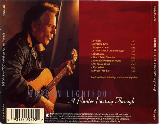 Gordon Lightfoot - A Painter Passing Through  (CD, Album) - Image 2
