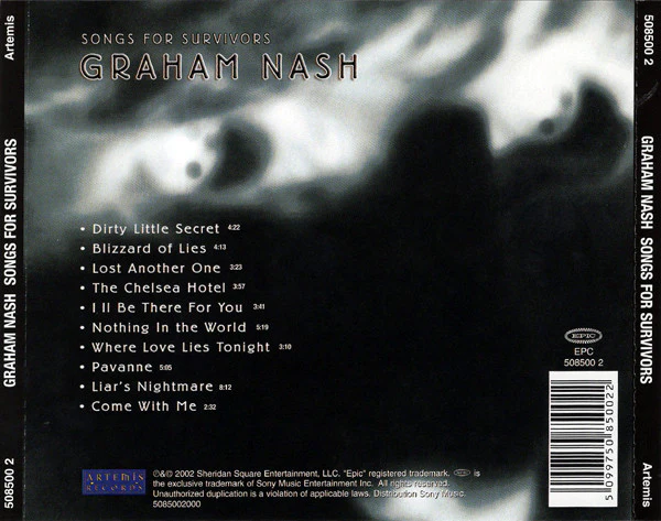 Graham Nash - Songs For Survivors (CD, Album) - Image 2