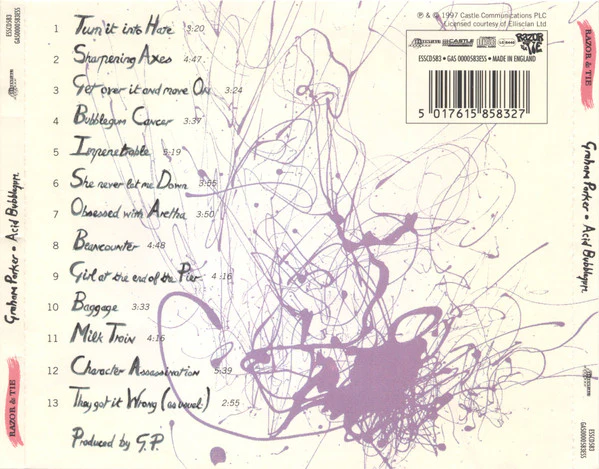 Graham Parker - Acid Bubblegum (CD, Album) - Image 2