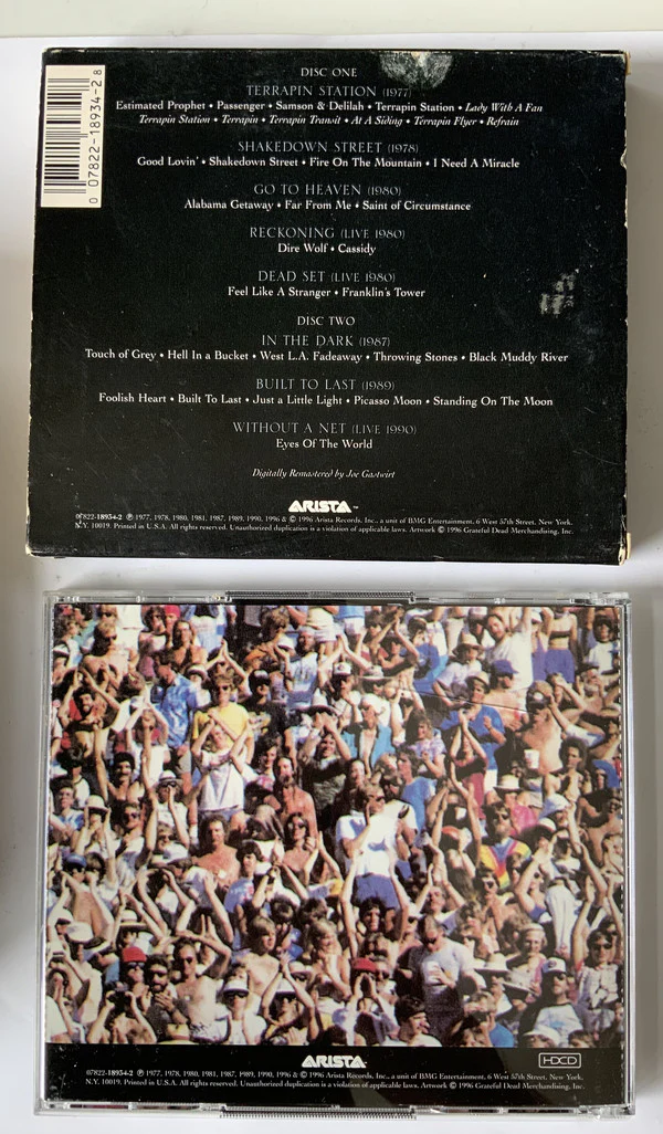 Grateful Dead* - The Arista Years (2xHDCD, Comp, RM) - Image 5