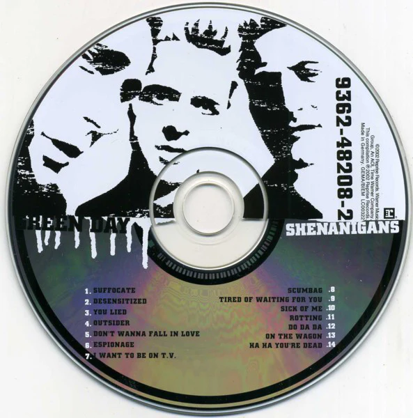 Green Day - Shenanigans (CD, Comp) - Image 4