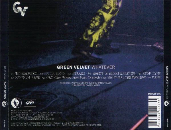 Green Velvet - Whatever (CD, Album) - Image 2