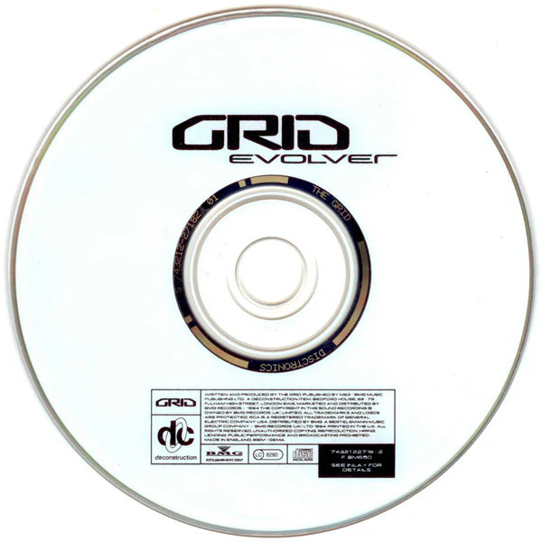 Grid* - Evolver (CD, Album) - Image 3