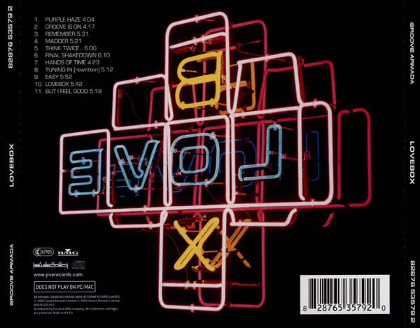 Groove Armada - Lovebox (CD, Album) - Image 2