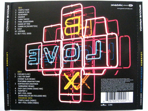 Groove Armada - Lovebox (Special Edition) (CD, Album + CD, Album, Enh) - Image 4
