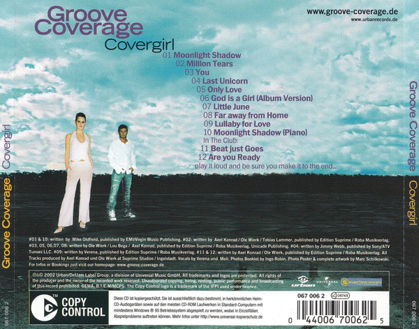 Groove Coverage - Covergirl (CD, Album, Copy Prot.) - Image 4
