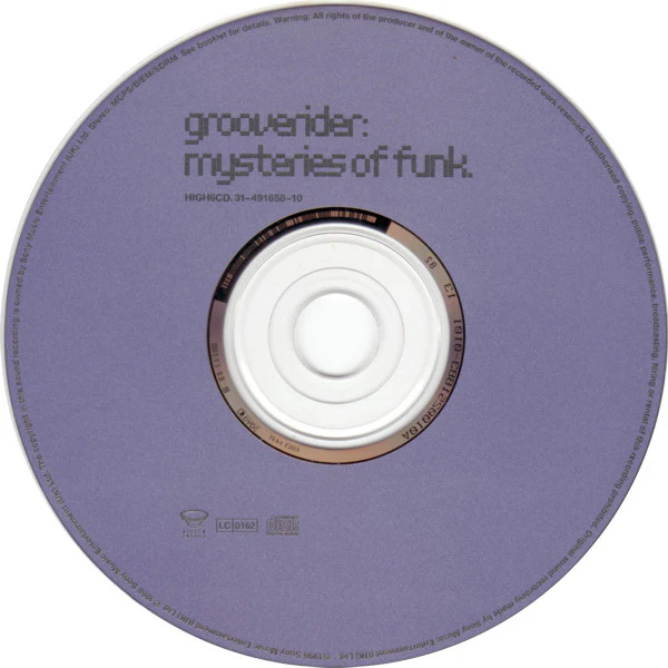 Grooverider - Mysteries Of Funk (CD, Album) - Image 3