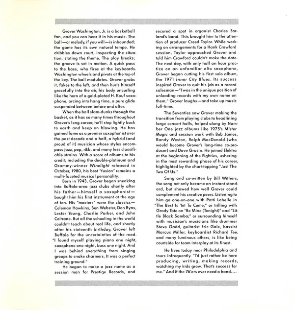 Grover Washington, Jr. - Anthology Of Grover Washington Jr. (CD, Comp) - Image 5