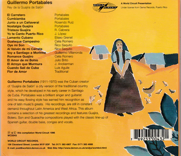 Guillermo Portabales - El Carretero (CD, Comp) - Image 2