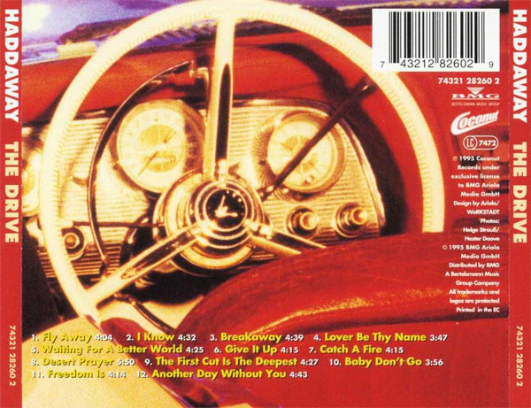 Haddaway - The Drive (CD, Album) - Image 2