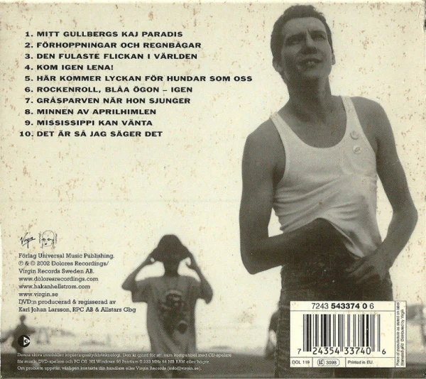 Håkan Hellström - Det Är Så Jag Säger Det (CD, Album, Copy Prot. + DVD, Ltd) - Image 2