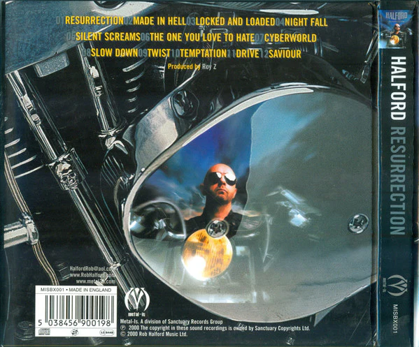 Halford - Resurrection (Box, Ltd, Cla + CD, Album, Ltd) - Image 3