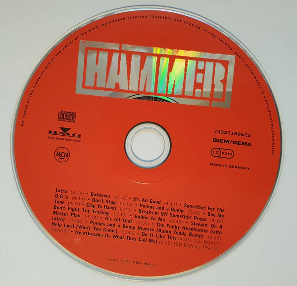 Hammer* - The Funky Headhunter (CD, Album) - Image 2