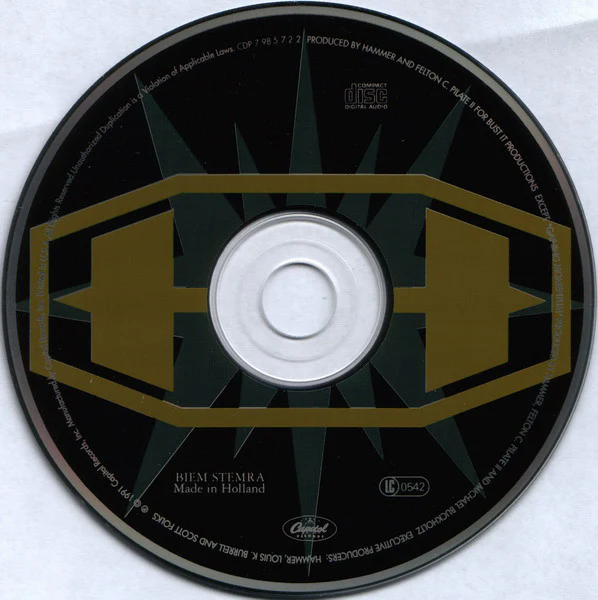 Hammer* - Too Legit To Quit (CD, Album) - Image 3