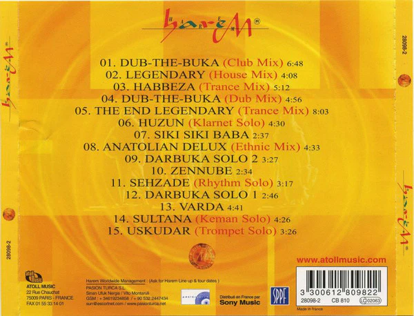 Harem (4) - Harem (CD, Comp) - Image 3