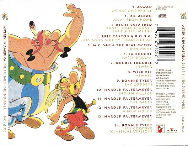 Harold Faltermeyer - Asterix In Amerika (CD) - Image 3