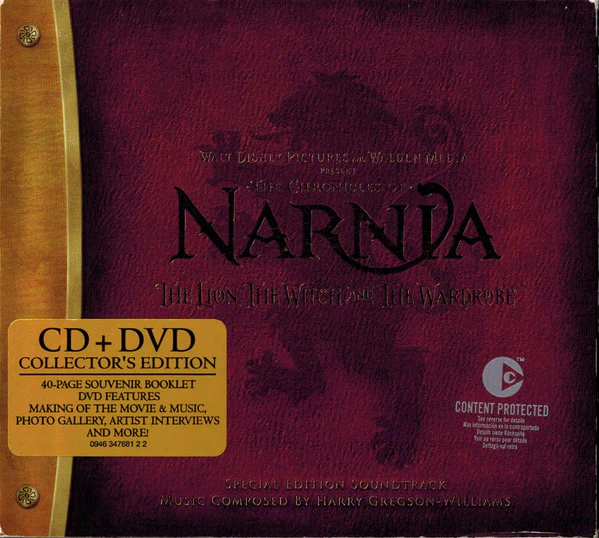 Harry Gregson-Williams - The Chronicles Of Narnia: The Lion, The Witch And The Wardrobe (Original Soundtrack) (CD, Album, Copy Prot., Enh + DVD-V, PAL + S/Editio)