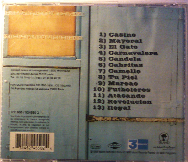 Havana Delirio - 1830 (CD, Album) - Image 2