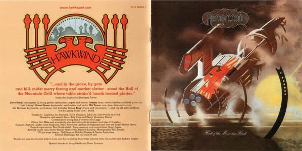 Hawkwind - Hall Of The Mountain Grill (CD, Album, RE, RM) - Image 5