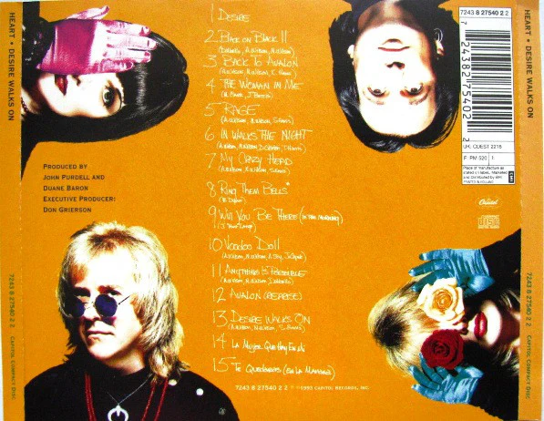 Heart - Desire Walks On (CD, Album) - Image 2