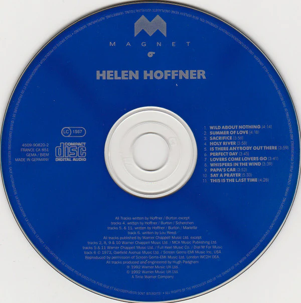 Helen Hoffner - Wild About Nothing (CD, Album) - Image 4