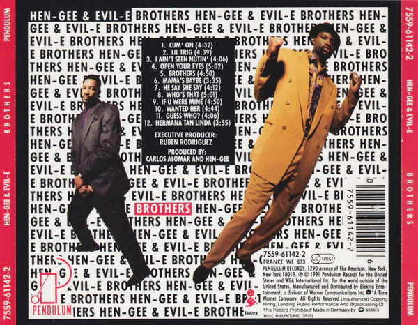 Hen-Gee & Evil-E - Brothers (CD, Album) - Image 2
