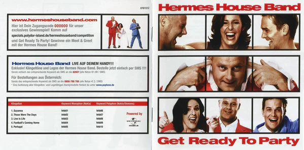 Hermes House Band - Get Ready To Party (CD, Album) - Image 2