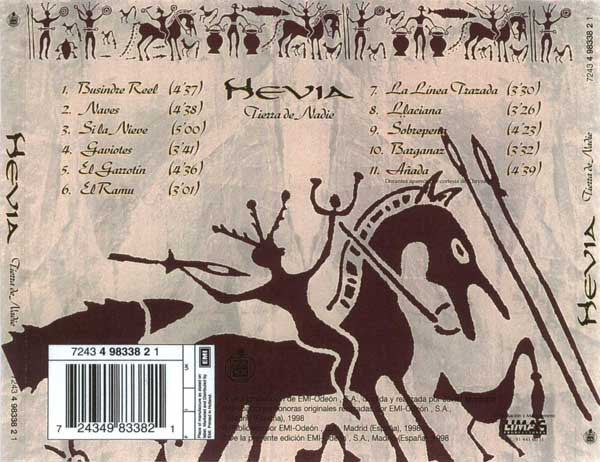Hevia - Tierra De Nadie (CD, Album) - Image 2