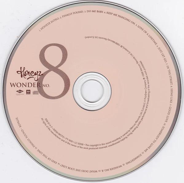 Honeyz - Wonder No. 8 (CD, Album) - Image 3