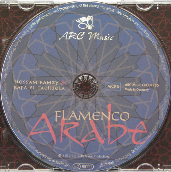 Hossam Ramzy & Rafa El Tachuela - Flamenco Arabe (CD, Album) - Image 4