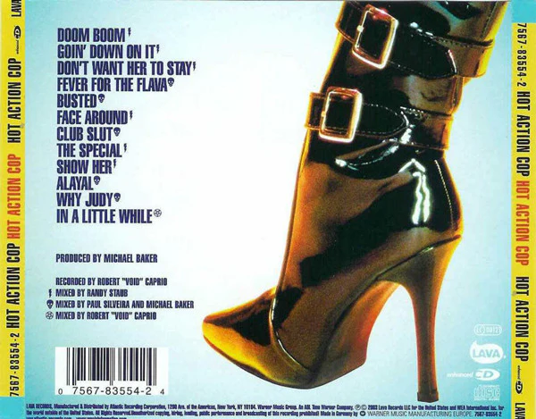 Hot Action Cop - Hot Action Cop (CD, Album, Enh) - Image 2