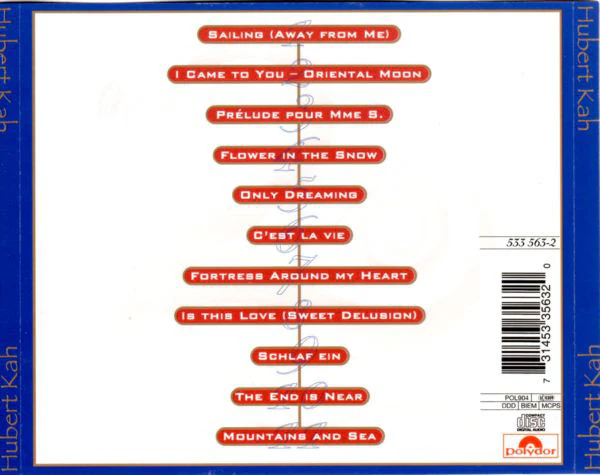Hubert Kah - Hubert Kah (CD, Album) - Image 4
