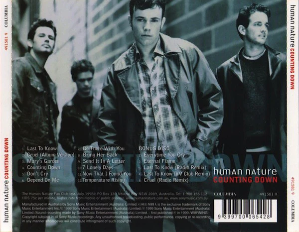 Human Nature - Counting Down (CD, Album + CD + Ltd) - Image 2