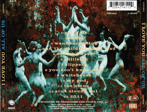 I Love You - All Of Us (CD, Album) - Image 2