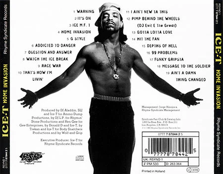 Ice-T - Home Invasion (CD, Album, RE) - Image 2