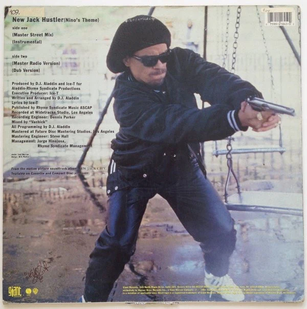 Ice-T - New Jack Hustler (Nino's Theme) (12", Maxi) - Image 2