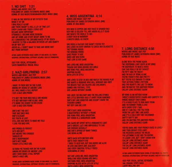 Iggy Pop - Avenue B (CD, Album) - Image 3