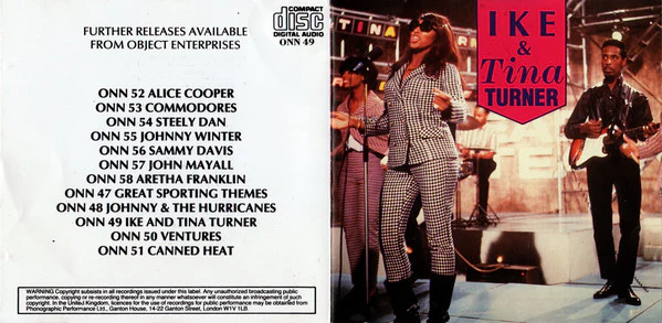Ike & Tina Turner - Ike & Tina Turner (CD, Comp) - Image 2