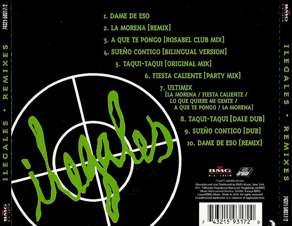 Ilegales - Remixes (CD, Comp) - Image 2
