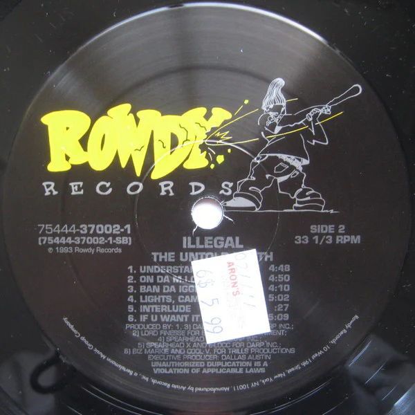 Illegal  - The Untold Truth (LP, Album) - Image 4