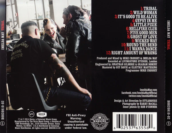 Imelda May - Tribal (CD, Album) - Image 2