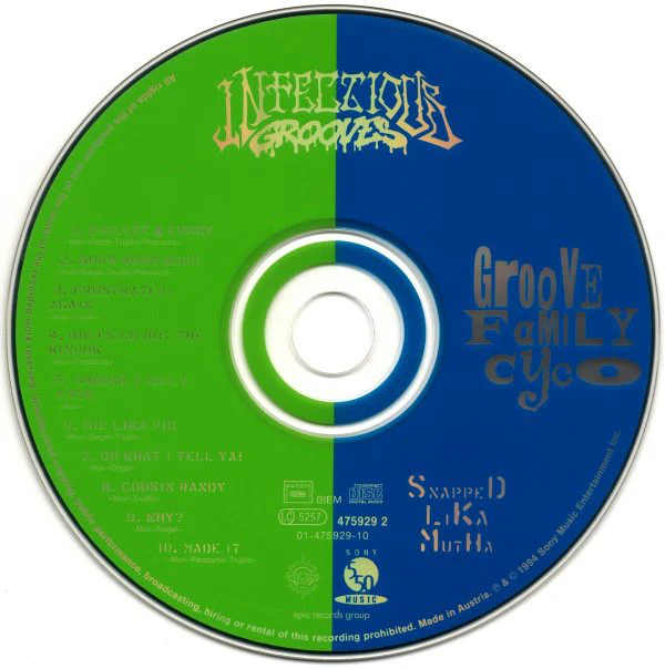 Infectious Grooves - Groove Family Cyco (Snapped Lika Mutha) (CD, Album) - Image 3