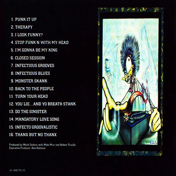 Infectious Grooves - The Plague That Makes Your Booty Move... It's The Infectious Grooves (CD, Album, RP) - Image 5