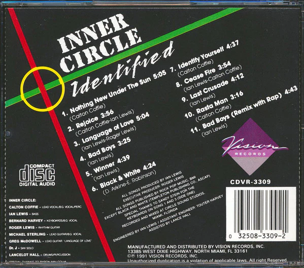Inner Circle - Identified (CD, Album) - Image 2