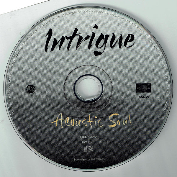 Intrigue  - Acoustic Soul (CD, Album) - Image 3